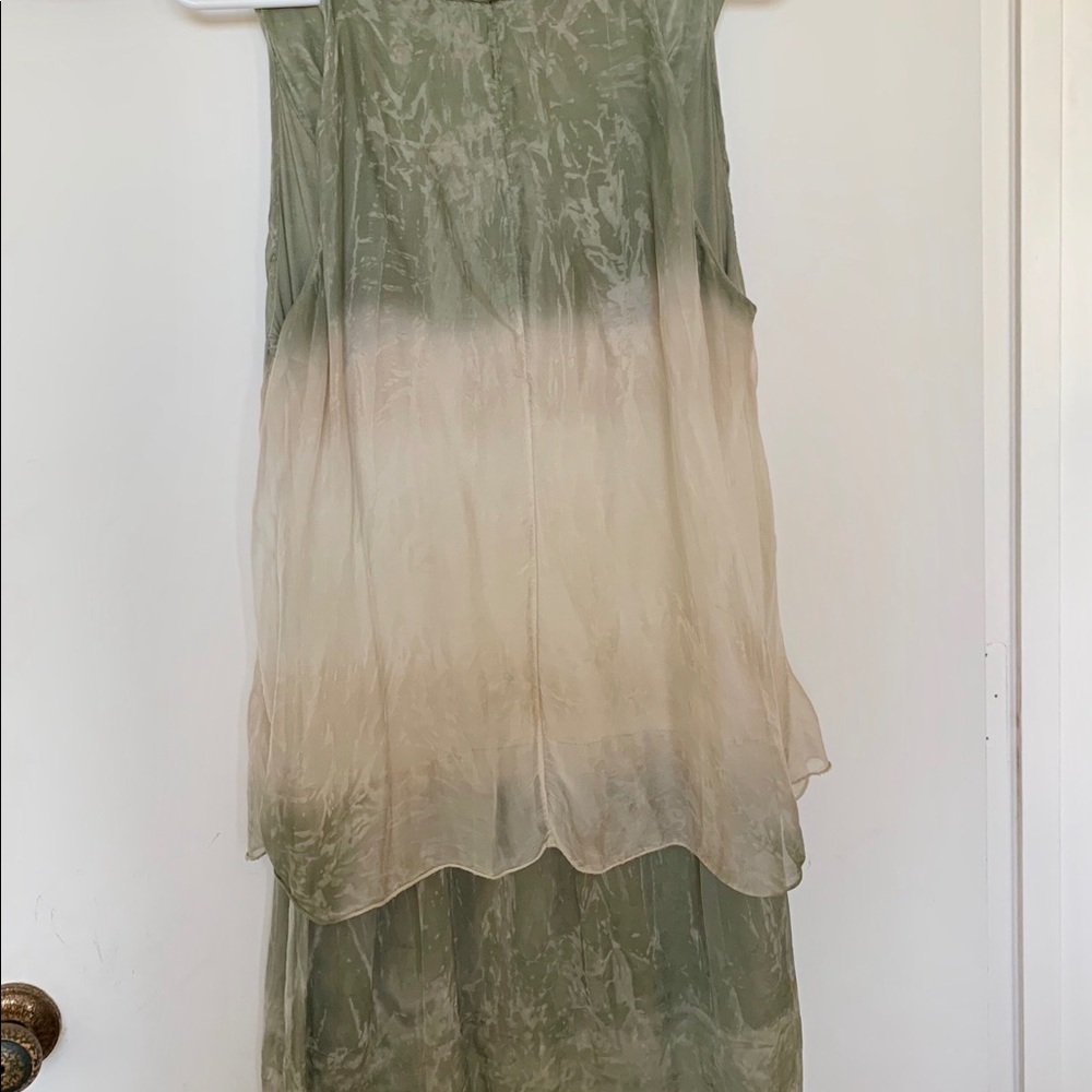 Silk Blouson dress - Picture 5 of 8
